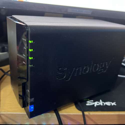 Synology DS218+ 雲端器材 已升級至16GB RAM