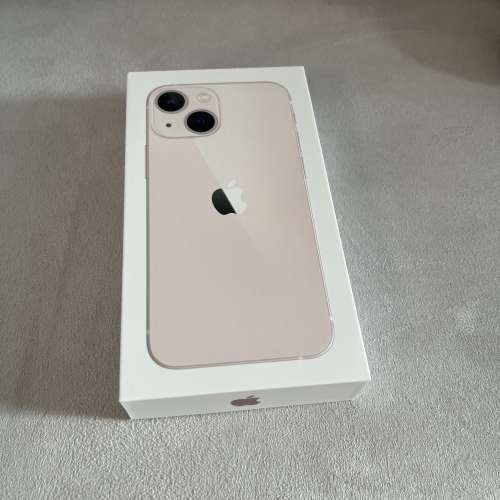 100% New Iphone 13 mini Rose 128gb 行 沒拆盒