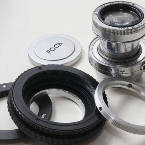 FOCA Oplarex 5cm F/1.9 法國制造(媲美電影鏡散景)啱Leica M10、Nikon Z7、EOSr
