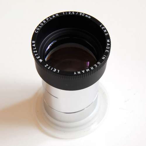 Leica 90mm f2.5 Colorplan Leitz Wetzler projector lens 95% new 投影機鏡頭