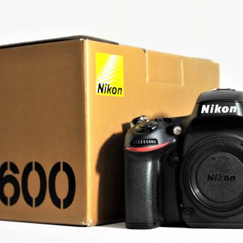Nikon D600 尼康全幅機 九成半新全套有盒證