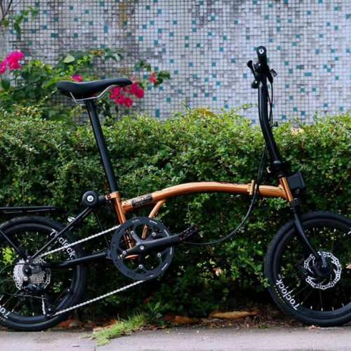 2021 最新 小布款 Mint 外9速 16吋 349輪組 碟刹 鉻鉬鋼 折叠車