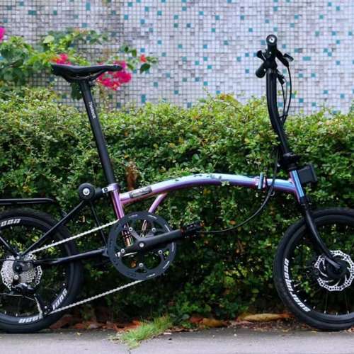 2021 最新 小布款 Mint 外9速 16吋 349輪組 碟刹 鉻鉬鋼 折叠車