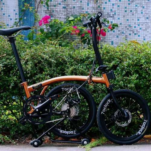 2021 最新 小布款 Mint 外9速 16吋 349輪組 碟刹 鉻鉬鋼 折叠車