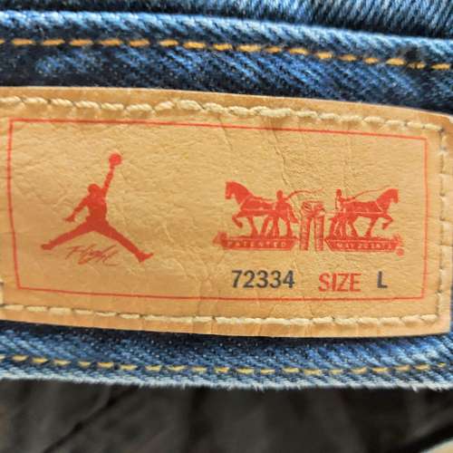 Levis x Jordan 雙面牛仔褸 L size