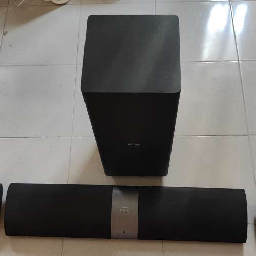 Philips Fidelio 5.1 Surround SoundBar 飛利蒲無線5.1環迴家庭影院喇叭 HTL9100/12