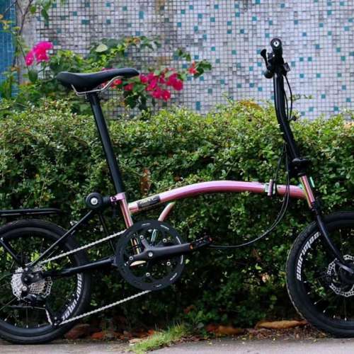 2021 最新 小布款 Mint T9 外9速 16吋 349輪組 碟刹 鉻鉬鋼 折叠車 送叮叮前後蛙燈