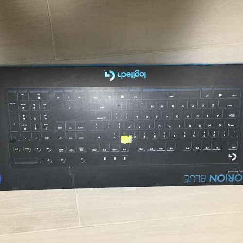 Logitech G 背光機械遊戲鍵盤 G610 Orion Blue