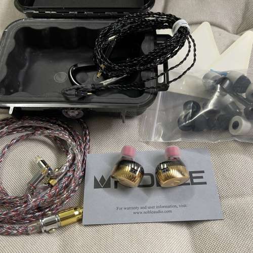 Noble Audio Kaiser Encore Brass+ Noble Audio Vivid Cable