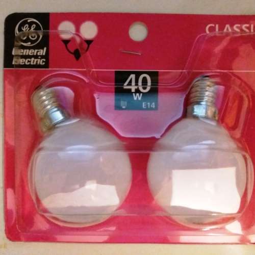General Electric 40w 燈泡
