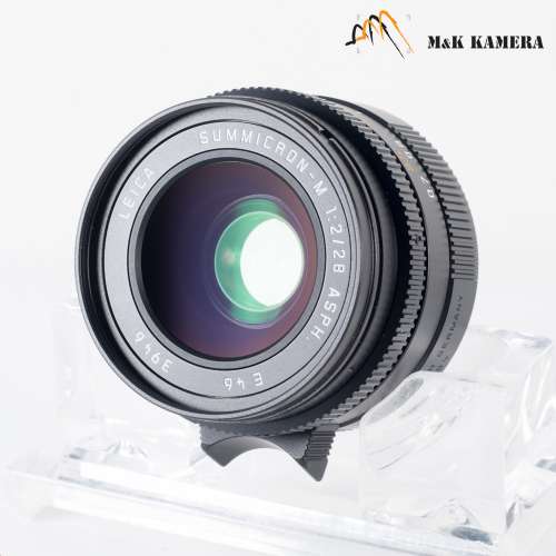Leica Summicron-M 28mm/F2.0 ASPH Black Lens Yr.2002 Germany  P#86619