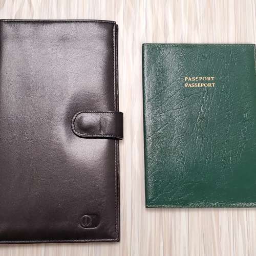 Passport Holder/Wallet  全真皮 未用過 Rolex..($150 2個)