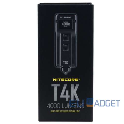 Nitecore T4K USB-C充電 OLED顯示 4000流明電筒