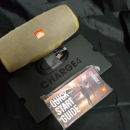 JBL CHARGE 4 藍牙喇叭 95%new 香港行貨 沙色 Harman Kardon bluetooth ( not Mars...