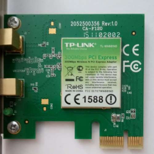 無線 網咭 LAN Card TP-Link TL-WN881ND