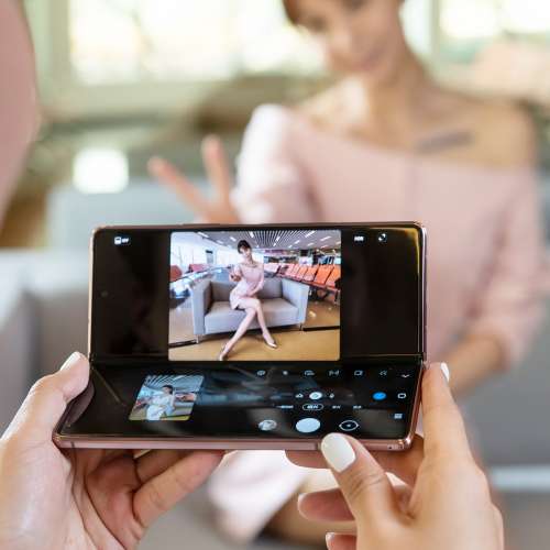 未拆封*100%全新  三星 Galaxy Fold 2 12+512  全新   黑啡