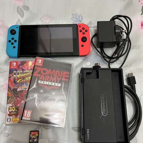 舊版Switch+3 games