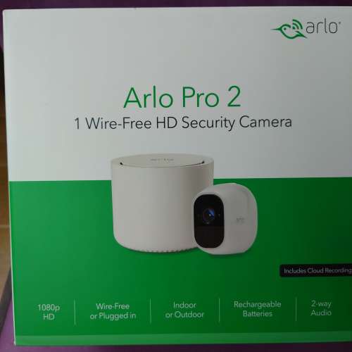 ❂.❂ 全新未開盒 Arlo Pro 2 無線網絡全高清鏡頭 (單 cam kit 連 base) ❂.❂