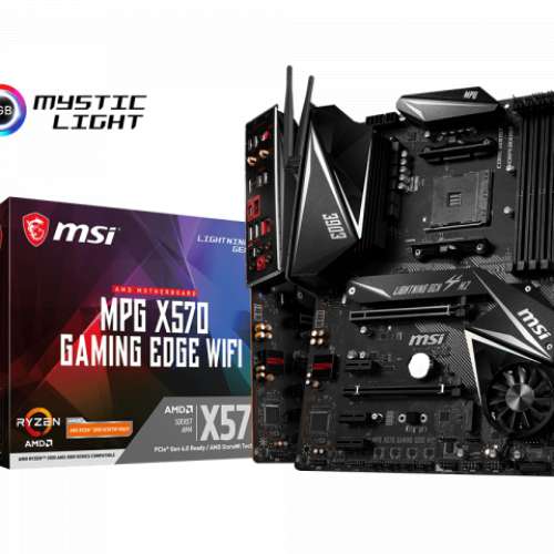 Ryzen 9 3900x+主機板MPG X570 GAMING EDGE WIFI - MSI