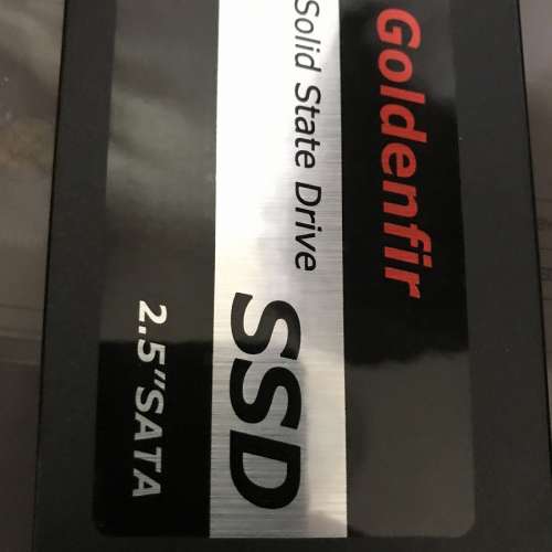 全新 Goldenfir 2.5. SATA 120GB  SSD HD