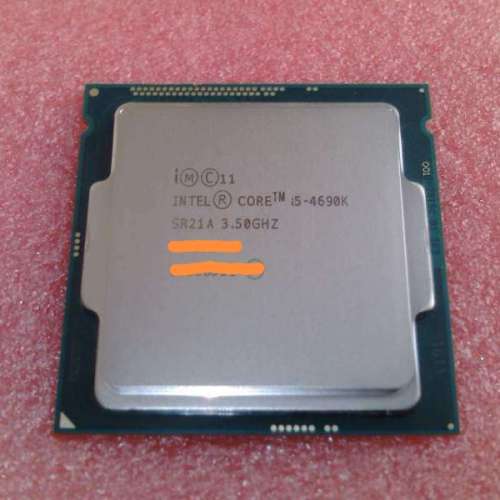 Intel® Core™ i5-4690K 處理器 6M 快取記憶體，最高 3.90 GHZ