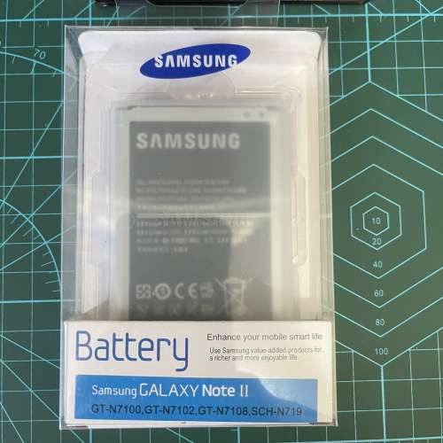 100% 原裝正貨 Samsung Galaxy Note 2 N7100 N7105 EB595675LU 3100mAh NFC鋰 Batt...