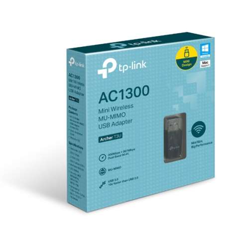 TP-Link Archer T3U AC1300 MU-MIMO 迷你 USB 無線網卡 Wi-Fi 接收器