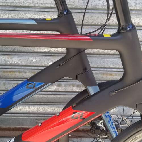 香港行貨 新款 JAVA CL CARBON 451 啤鈴大刀圈 18速 碟剎 小輪徑單車 單車