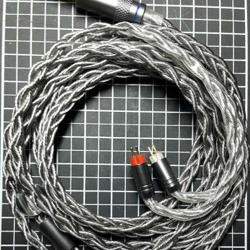 99.99%NEW 8絞石墨烯單晶銅鍍銀升級線 CM 4.4 BS Audio / BSA / Brain Storm Audio ...