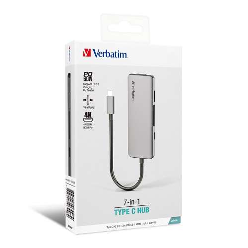 Verbatim 7-in-1 Type C hub