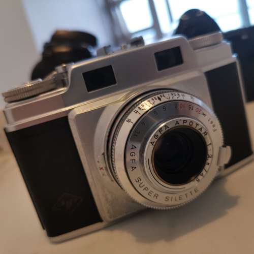Agfa Super Silette 1955     Leica Kodak Zeiss Fuji