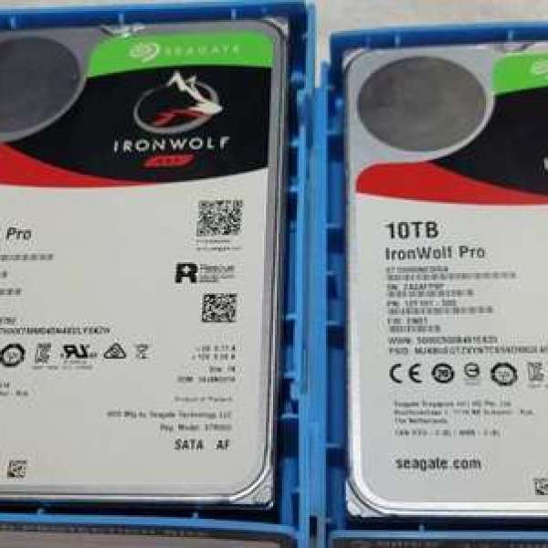 Seagate IronWolf Pro NAS 3.5吋 10TB 7x24小時 7200 轉 256緩衝 X3隻