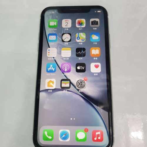 iPhone XR 128 GB 白色行機9成新