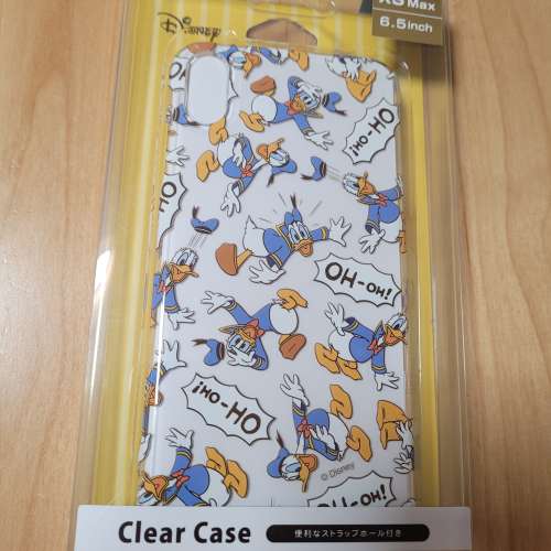 IPhone XS Max Donald Duck Clear Case Disney 日版 唐老鴨手機套