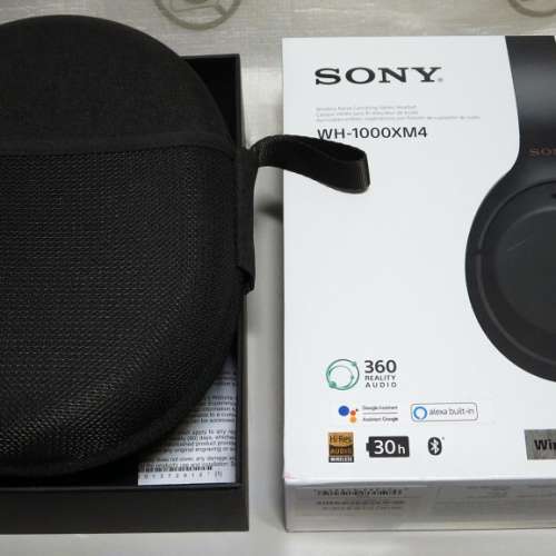 Sony WH-1000MX4 耳機  (黑色)