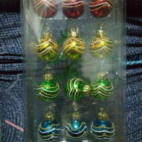 Francfranc 桌上玻璃聖誕樹