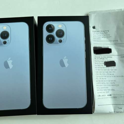 💕原價出售💕全新未開封iPhone Pro 256G藍色22/12 Apple Store攞貨