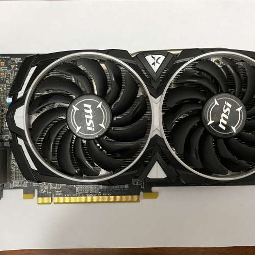 MSI RX580 8GB ARMOR 100%正常非礦卡