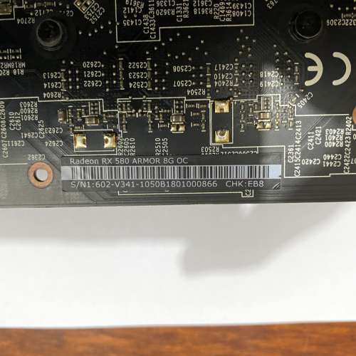 MSI RX580 8GB ARMOR 100%正常非礦卡