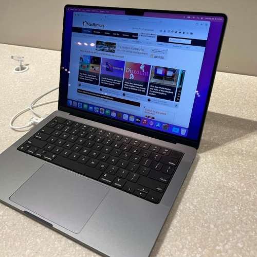 99%新macbook pro 16 2021 16+1tb(M1pro版)灰色