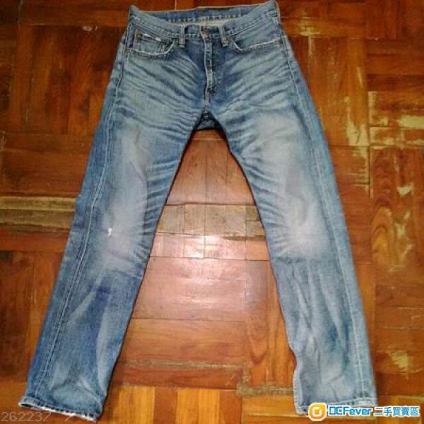 白牌 Levis 505 洗水牛仔褲 Size31