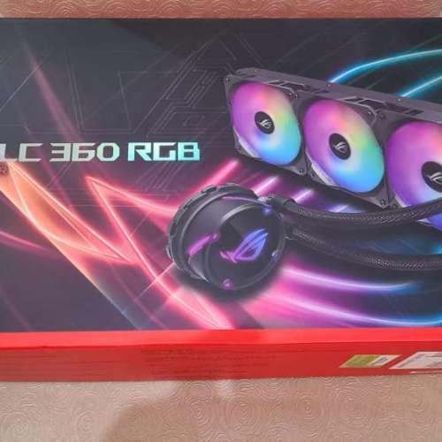 全新 Asus ROG STRIX LC 360 RGB 一體式 CPU 水冷散熱器