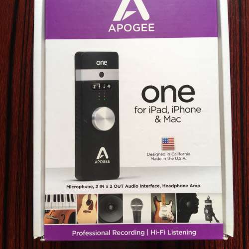 Apogee One (For iPad, iPhone, Mac)