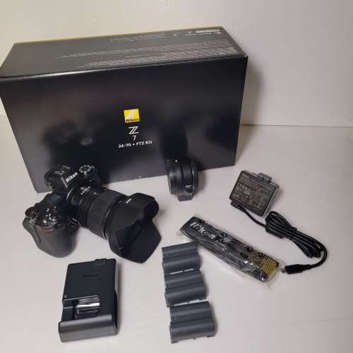 Nikon Z7 + NIKKOR Z 24-70mm f/4 S + FTZ Adapter Kit + VIDEO RAW FIRMWARE