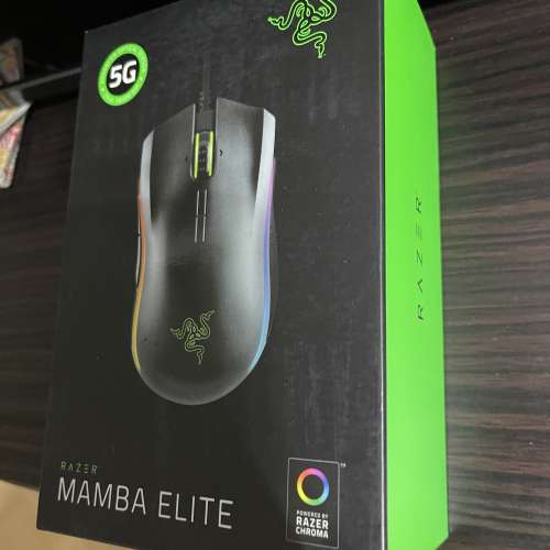 全新未開封 Razer Mamba Elite RGB Gaming Mouse