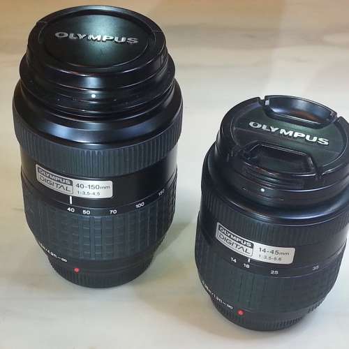 Olympus 大43 14-42 + 40-150，