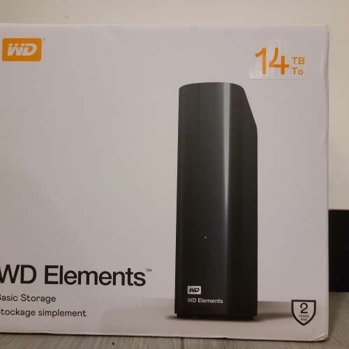 Western Digital WD Elements 14TB 外置硬碟