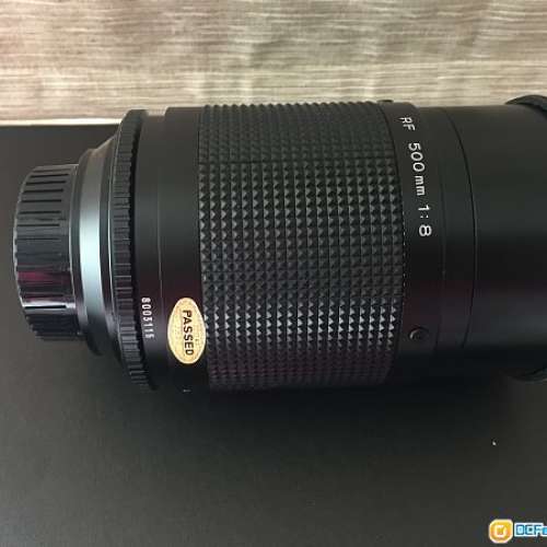 Minolta RF Rokkor 500mm f8 Reflex Lens 反射鏡 - Canon EOS