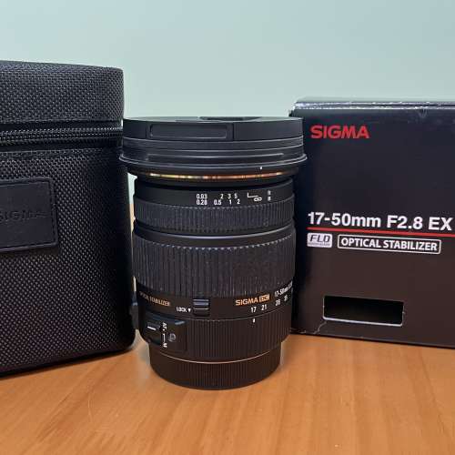 Sigma 17-50mm F2.8 EX DC OS HSM (Canon Mount) 95成新