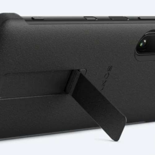 XPERIA 1 III 手機套連底座 (黑色)